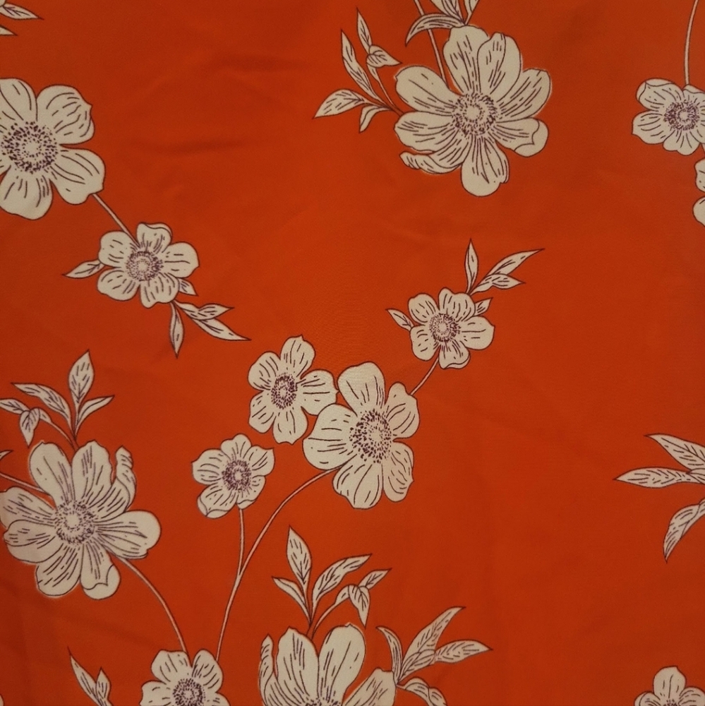 Sanctuary Orange Flutter Sleeve Blouse - Picture 7 of 7